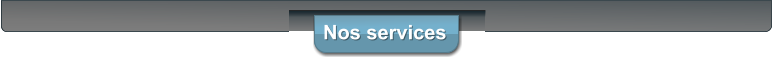 Nos services